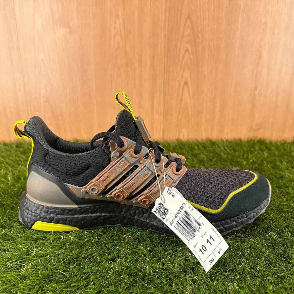 adidas Ultra Boost 1.0 Fortnite Battle Bus Black JQ0718 Men's Size 10